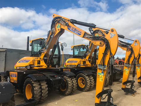 jcb wheeled excavator